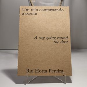 Catalogo “Um raio contornando a poeira” de Rui Horta Pereira