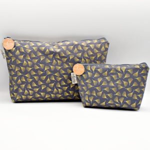 Gray and Gold Bag