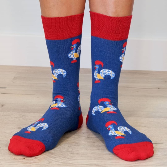 Small Barcelos Rooster Socks - Image 3