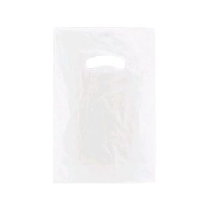 SACOLA BOCA DE PALHAÇO 20X30 BRANCA 1KG