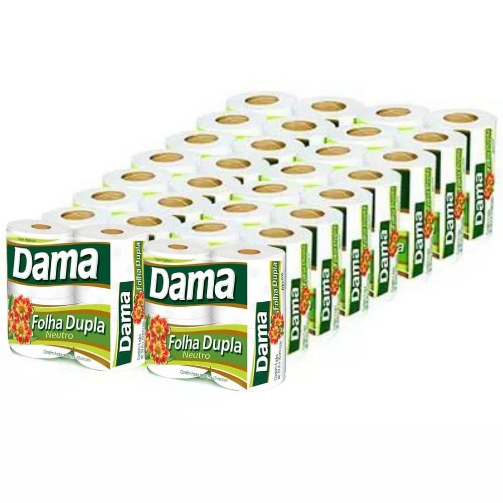 PAPEL HIGIENICO FOLHA DUPLA 16X4X30MTS – DAMA - Image 2