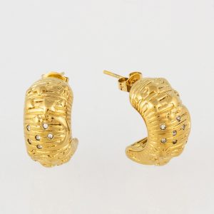 Argola com zircónicas
