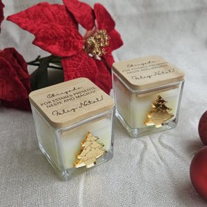 Vela com Pinheiro Natal – Obrigado por estares presente…