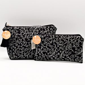 Black and Silver Purse