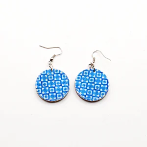 Anchor Tile Earrings